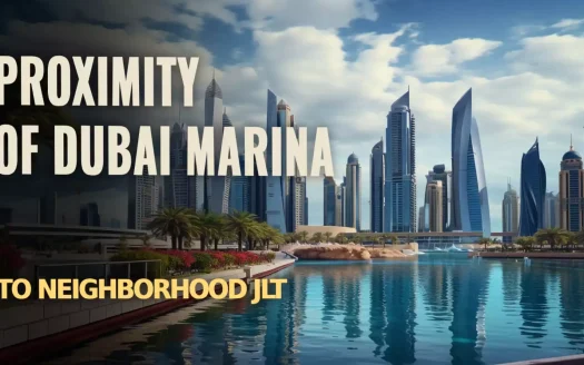 Proximity of Dubai Marina to Neighborhood JLT