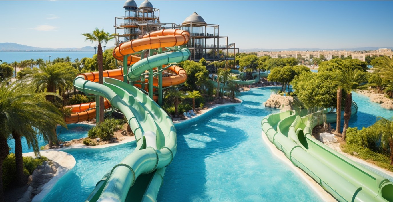 Thrills at Aquaventure Waterpark in Dubai