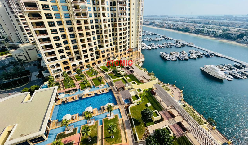 Apartment in Palm Jumeirah, Dubai, UAE 2 bedrooms, 165.2m2