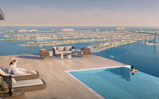 Apartment in Dubai Harbour, Dubai, UAE 1 bedroom, 53.1m2