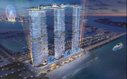 Apartment in Dubai Harbour, Dubai, UAE 2 bedrooms, 134.7m2