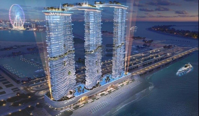 Apartment in Dubai Harbour, Dubai, UAE 2 bedrooms, 134.7m2