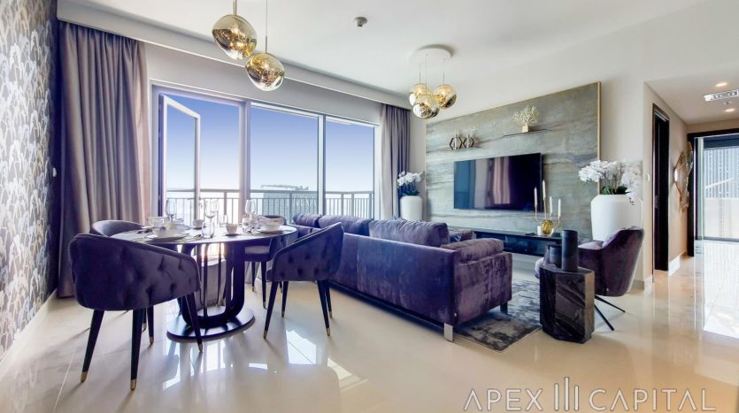 Apartment in Dubai Creek Harbor (The Lagoons), Dubai, UAE 2 bedrooms, 113.1m2