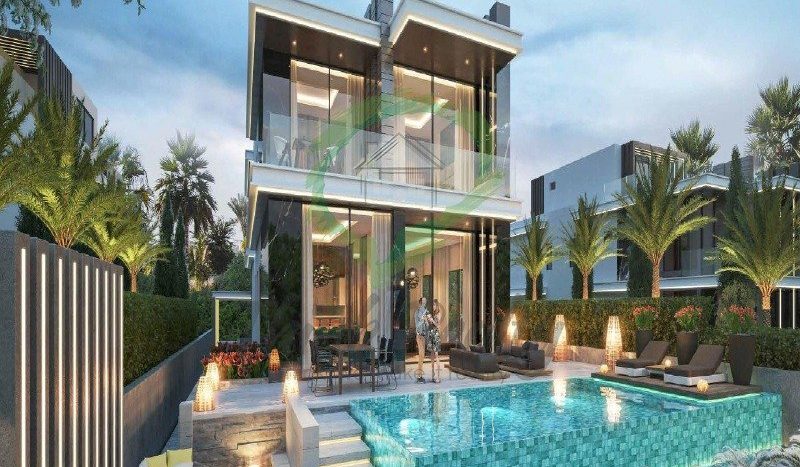 Villa in Damac Lagoons, Dubai, UAE 4 bedrooms, 211.5m2