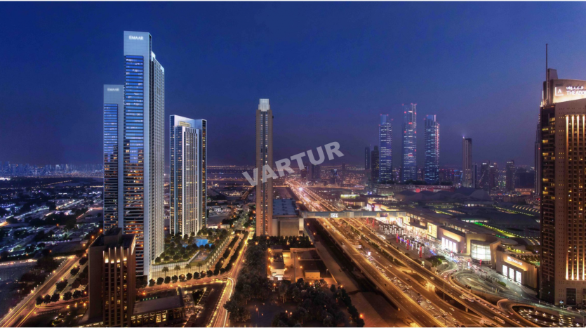 Apartment in Downtown Dubai (Downtown Burj Dubai), UAE 3 bedrooms, 158m2