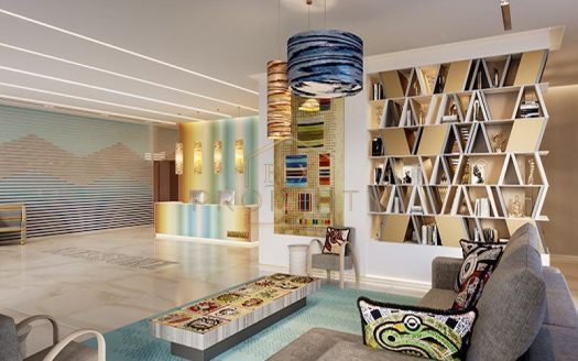 Apartment in URBAN OASIS BY MISSONI in Business Bay, Dubai, UAE 39.5m2