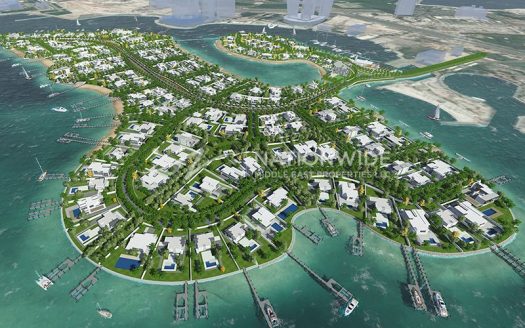 Plot of land in Nareel Island, Abu Dhabi, UAE 2000m2