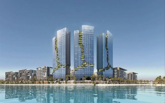 Apartment in AZIZI RIVIERA BEACHFRONT in Meydan One, Dubai, UAE 3 rooms, 114m2