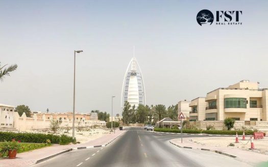 Land plot in Umm Al Sheif, Dubai, UAE 1393.5m2