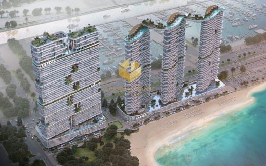 Apartment in Dubai Harbour, Dubai, UAE 1 bedroom, 71.9m2