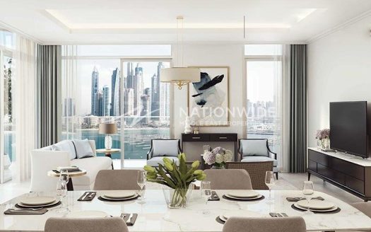 Apartment in PALACE BEACH RESIDENCES in Dubai Harbour, Dubai, UAE 1 bedroom, 80m2