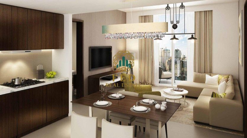 Apartment in Business Bay, Dubai, UAE 1 bedroom, 43.7m2