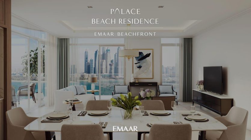 Apartment in PALACE BEACH RESIDENCES in Palm Jumeirah, Dubai, UAE 1 bedroom, 69m2