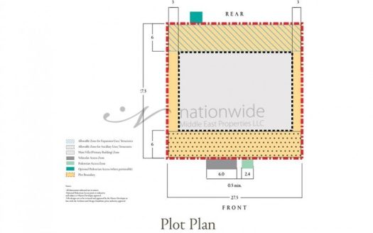 Plot of land in Ghantoot, Abu Dhabi, UAE 786.1m2