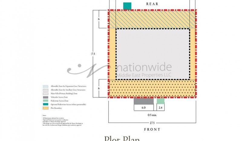 Plot of land in Ghantoot, Abu Dhabi, UAE 786.1m2