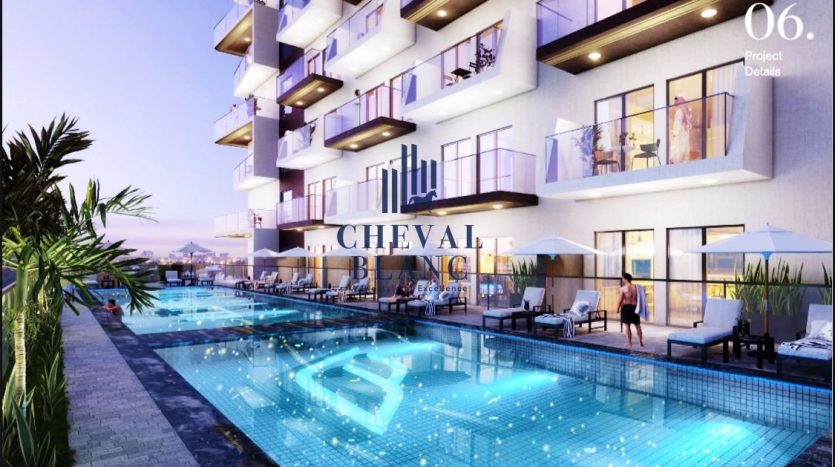 Apartment in Jumeirah Village Circle, Dubai, UAE 1 bedroom, 78m2