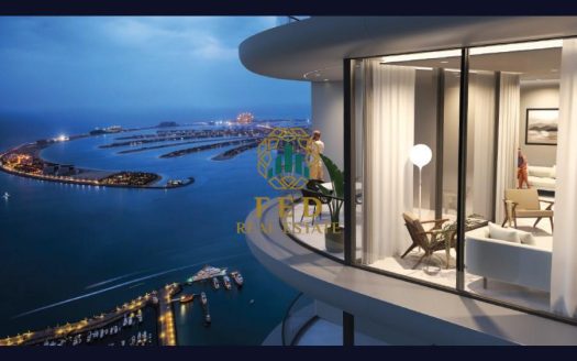 Apartment in Dubai Harbour, Dubai, UAE 1 bedroom, 102.8m2