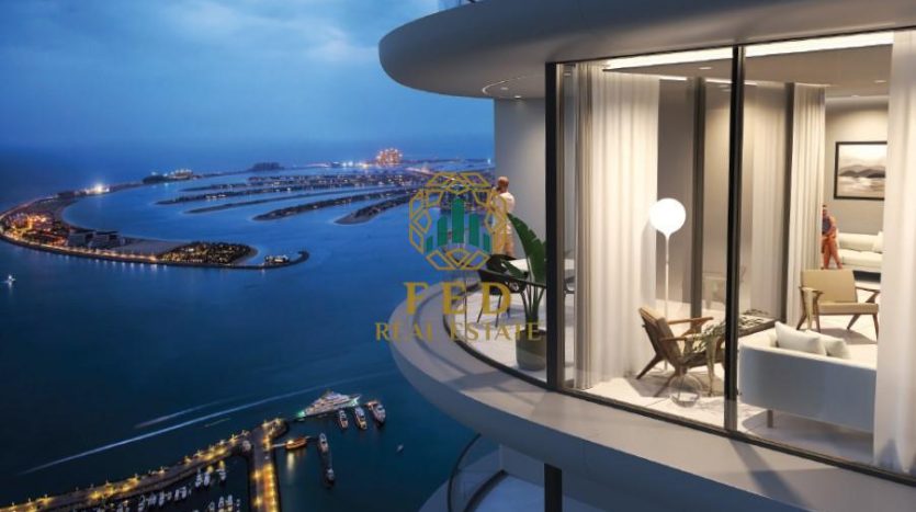 Apartment in Dubai Harbour, Dubai, UAE 1 bedroom, 102.8m2