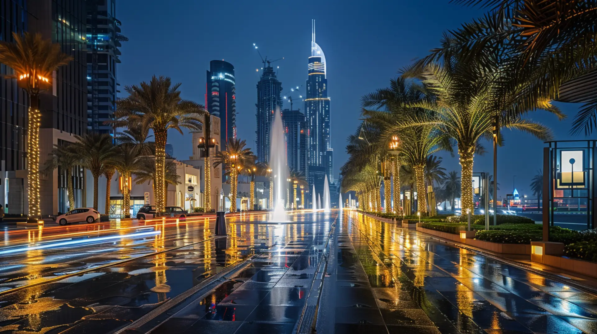 Luxury shopping on Mohammed Bin Rashid Boulevard in neighborhood Downtown Dubai.