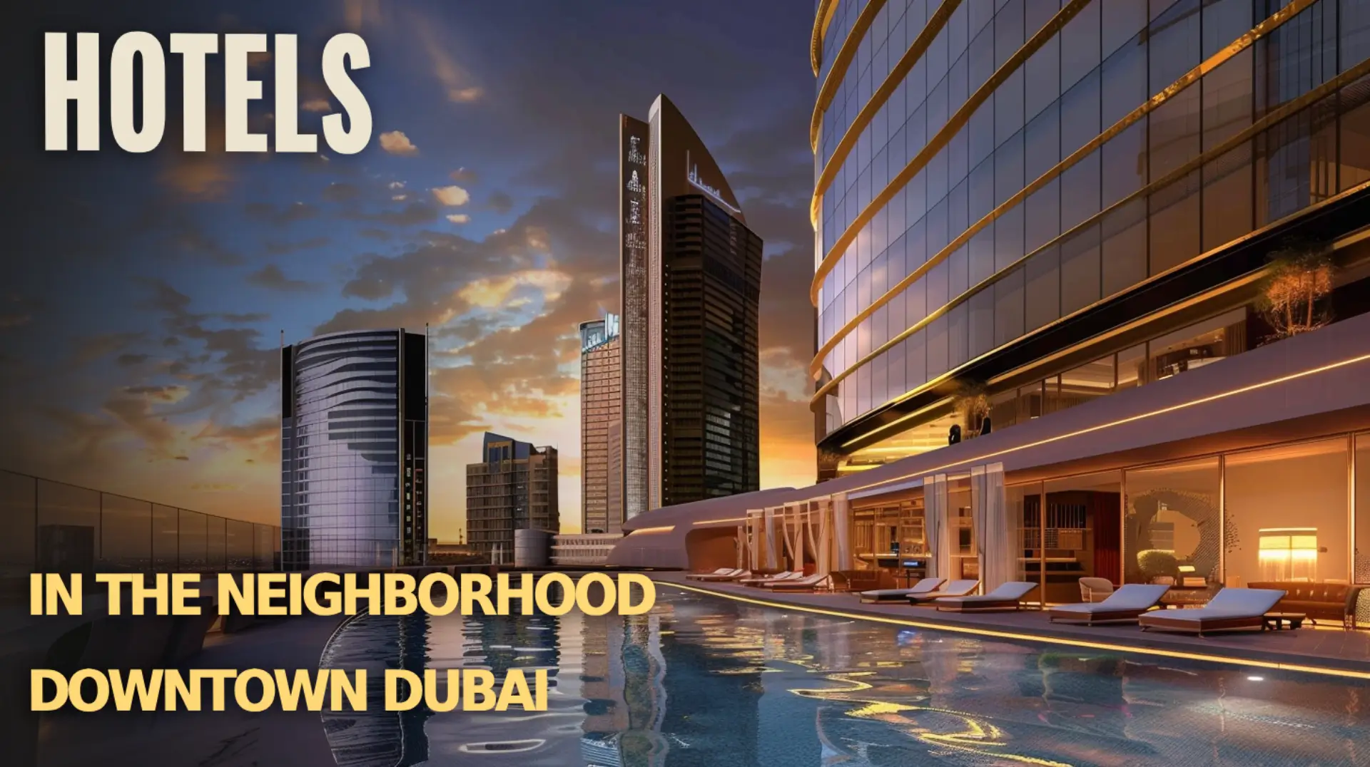 Luxury hotels in neighborhood Downtown Dubai