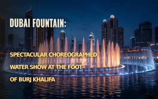 Dubai Fountain: Mesmerizing Water Show at Burj Khalifa's Base