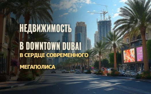 Недвижимость в Downtown Dubai – эксклюзивные апартаменты в сердце города