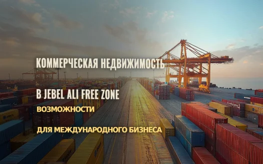 Коммерческая недвижимость в Jebel Ali Free Zone – промышленные объекты для производства и экспорта