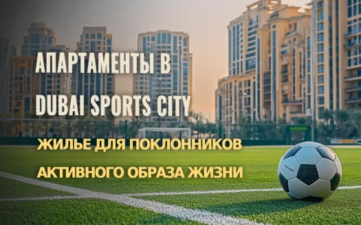 Апартаменты в Dubai Sports City: Преимущества жизни и инвестиций в спортивном районе Дубая