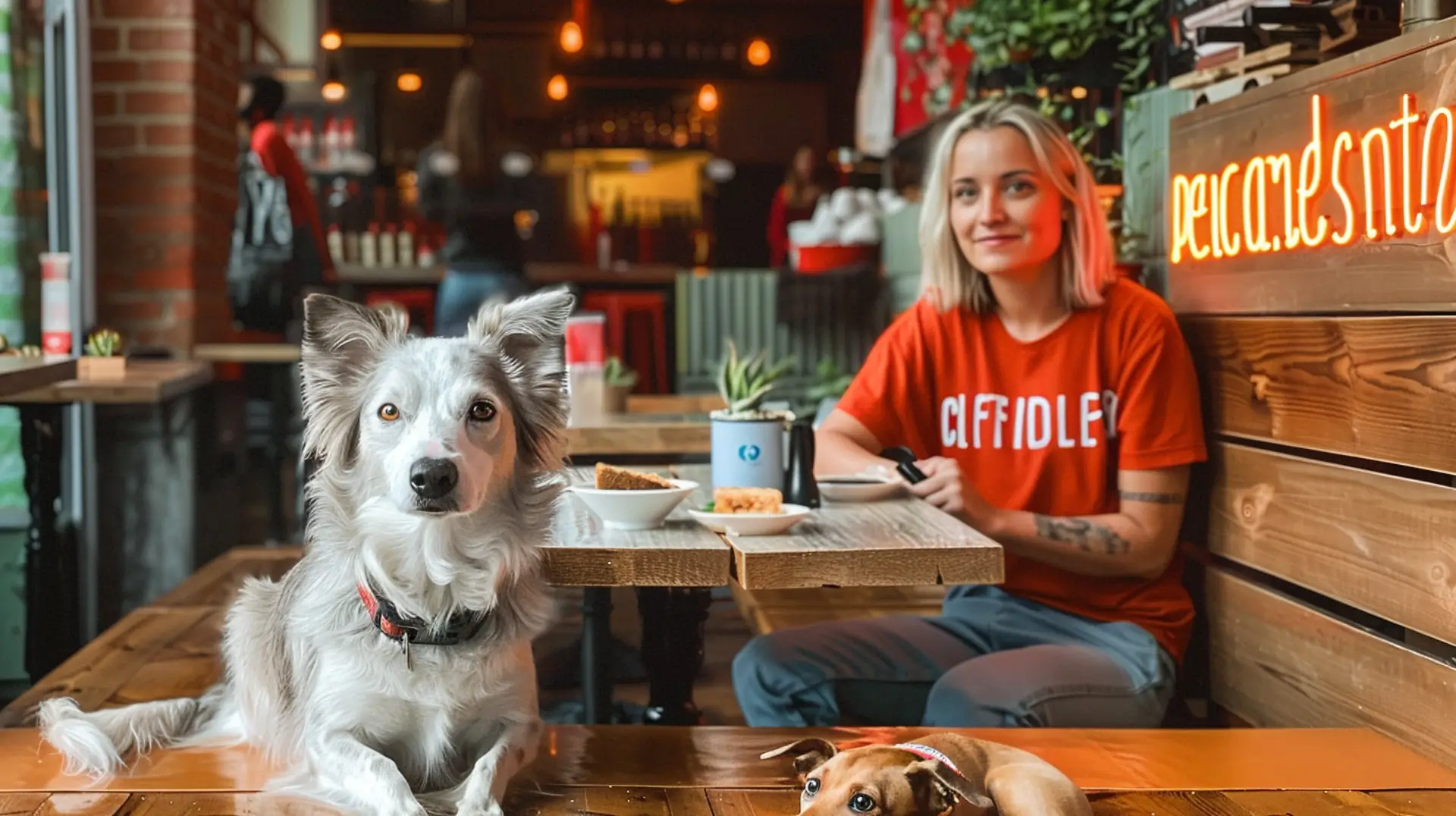 Pet-friendly cafe in the neighborhood Downtown Dubai