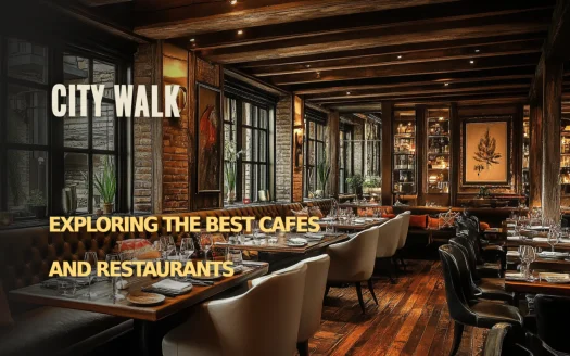 Top Cafes and Restaurants to Visit in City Walk