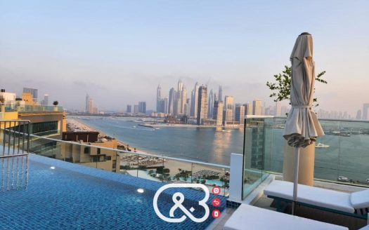 Apartment on Palm Jumeirah, Dubai, 1 bedroom, 66.1 m2