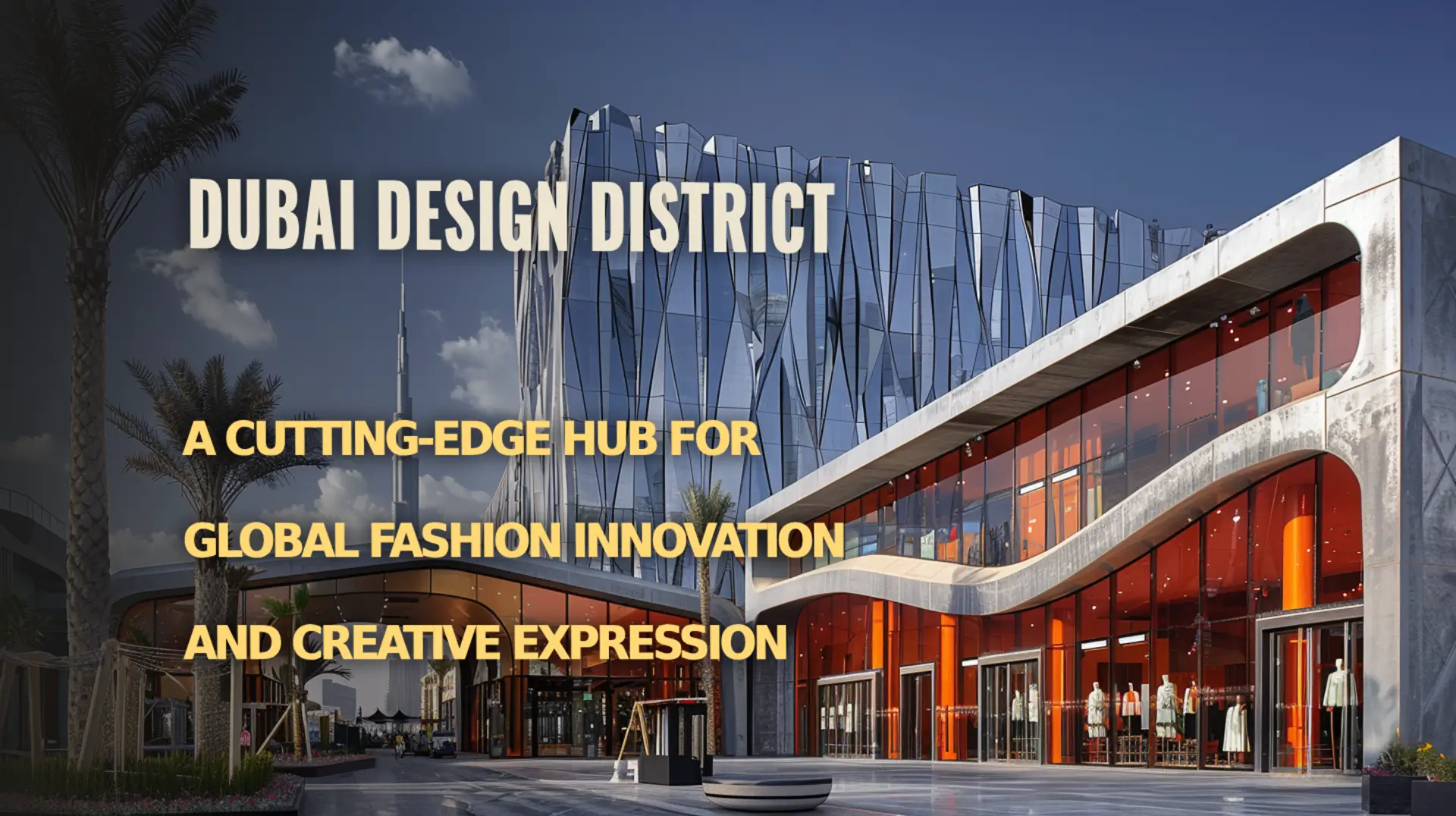 Explore Dubai Design District, the epicenter of global fashion innovation