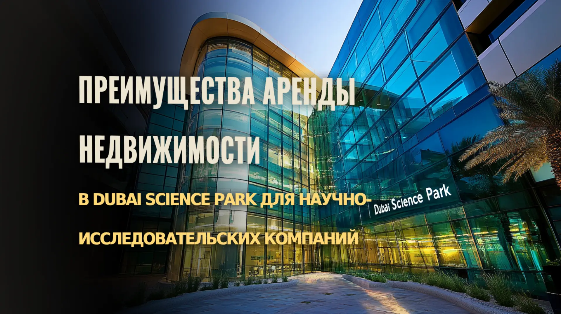 Откройте для себя, как аренда недвижимости в Dubai Science Park помогает развитию научных исследований.