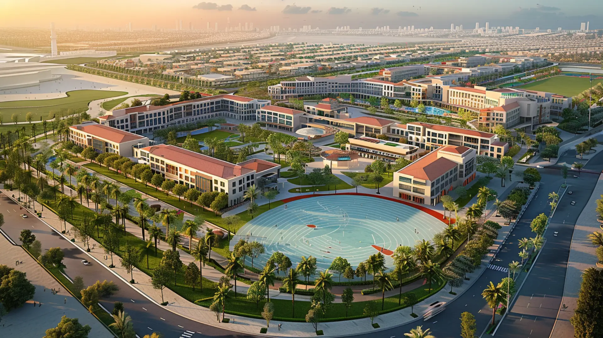 Uncover premier schools and community amenities in areas by Dubai Properties