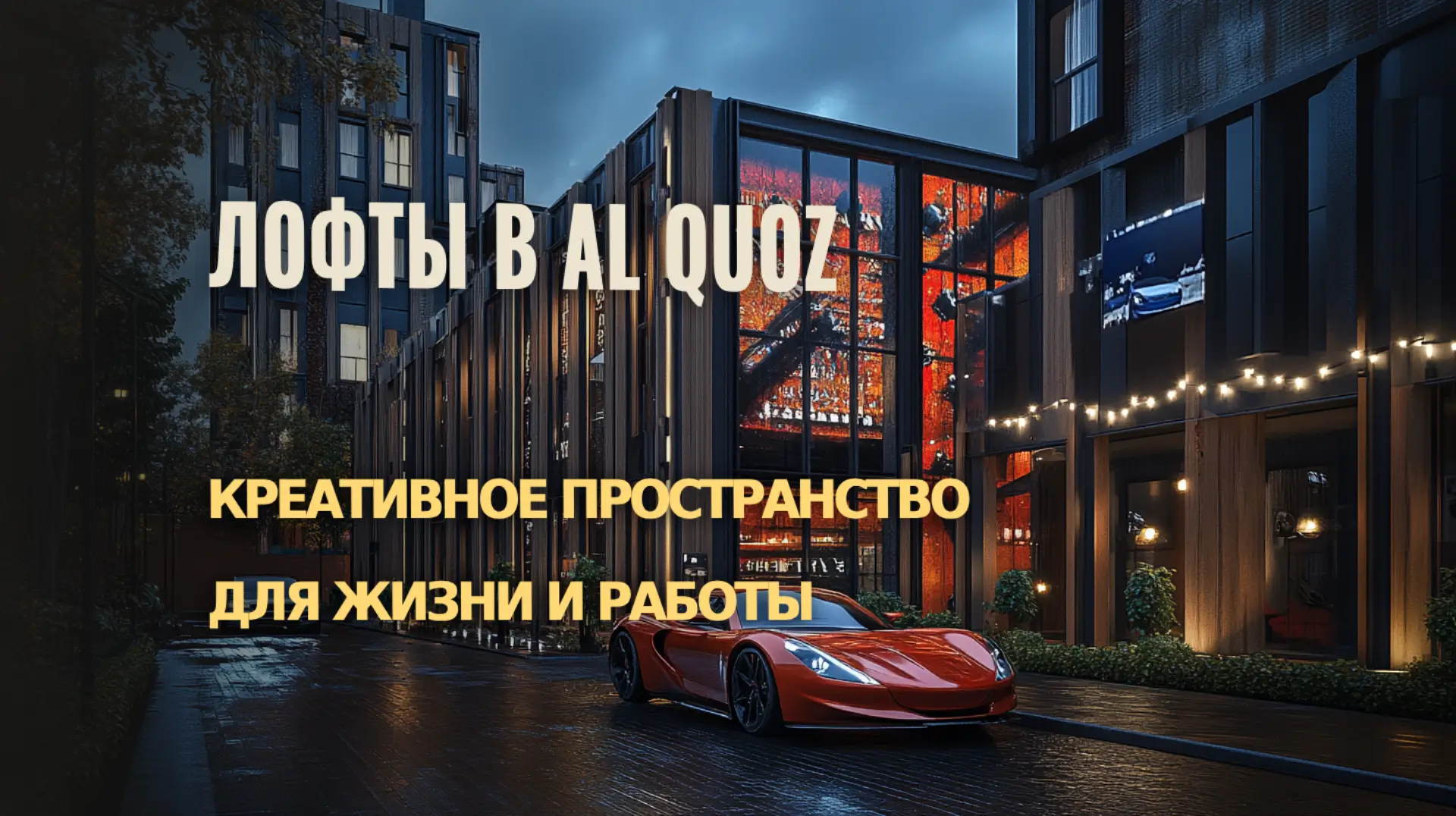 Лофты в Al Quoz для комфортной жизни и работы