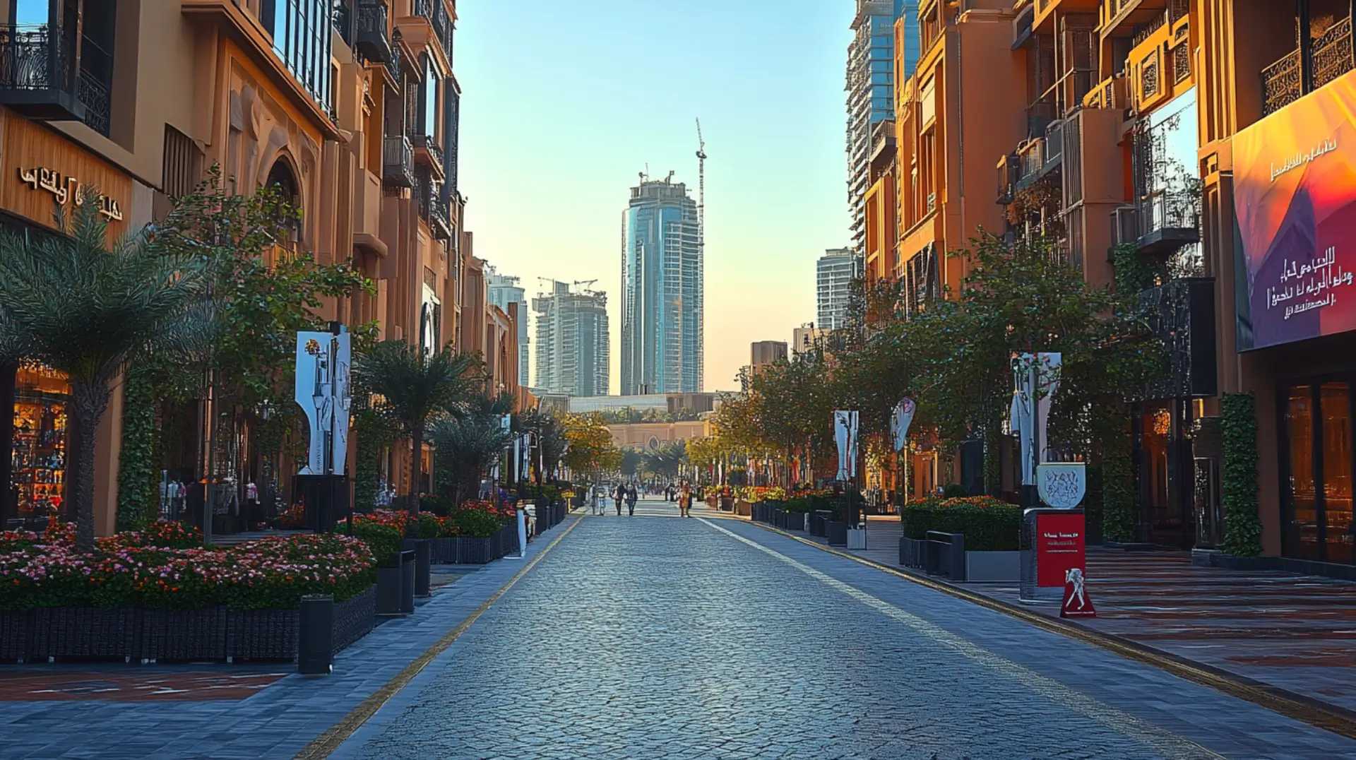 Недвижимость в Downtown Dubai – современные архитектурные решения.